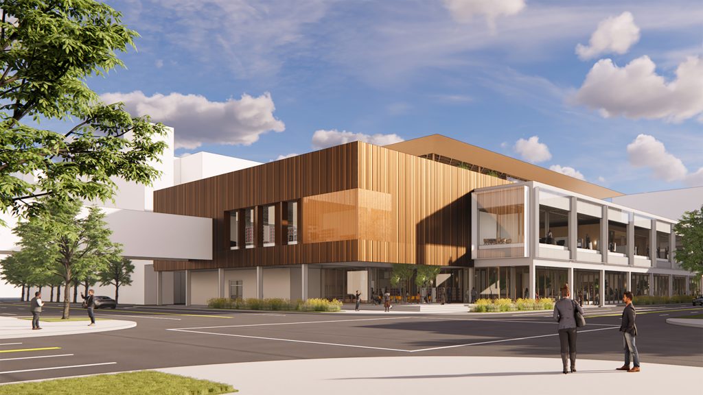 Lincoln Central Library rendering